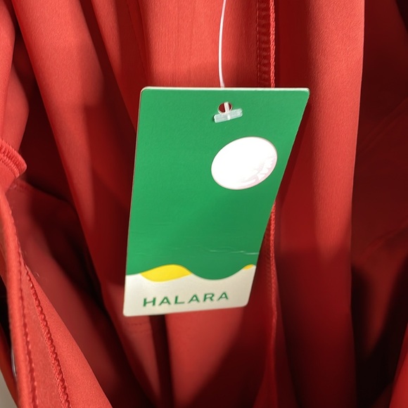 Halara | High Waisted Button Multiple Pockets Straight Leg Pants Large Tall NWT - Picture 7 of 7